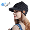 YZ Binaural Call Music Bluetooth Cap Winter Warm Wireless Headset Cap