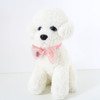 6 PCS Pet Handmade Adjustable Cat Dog Bow Tie Collar, Size:S 17-32cm, Style:Ball Bowknot