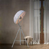 Satellite Studio Tripod Floor Lamp Living Room Bedroom , CN Plug, Size:L(White)