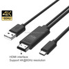 UC502 USB-C / Type-C 4K 60Hz HDTV Cable