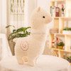 80cm Grass Mud Horse Alpaca Doll Pillow Doll Plush Toy(White)