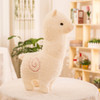 45cm Grass Mud Horse Alpaca Doll Pillow Doll Plush Toy (White)