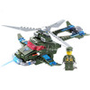 81001 251 PCS Brick Blocks Military Weapons Series Aircraft Flash Freeze Airplane Blocks Educational Toys, Age Range: 6 Years Old Above