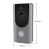 VESAFE Home VS-M3 HD 720P Security Camera Smart WiFi Video Doorbell Intercom, Support TF Card & Night Vision & PIR Detection APP for IOS and Android(with Ding Dong/Chime) (Grey)