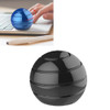 Fully Disassembled Rotating Tabletop Ball Decompression Gyroscope Tabletop Toy, Specification:Diameter 55mm(Black)