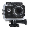 WIFI Waterproof Action Camera Cycling 4K camera Ultra Diving  60PFS kamera Helmet bicycle Cam underwater Sports 1080P Camera(Black)