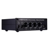 LINEPAUDIO B981 Pro 8-ch Pre-amplifier Speaker Distributor Switcher Speaker Comparator, Signal Booster with Volume Control & Earphone / Monitor Function (Black)