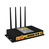 F-NR100 1000Mbps 5G 5-ports Single-card Industrial WiFi Wireless Router with 4 Antennas, UK Plug