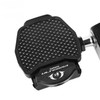 1 Pair Richy Road Bike Lock Pedal To Flat Pedal Converter Is Suitable For SPD / LOOK Road Pedal Lock, Style:SPD(Black)