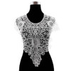 White Lace Embroidery Hollow Fake Collar DIY Clothing Accessories, Size: About 55 x 47cm