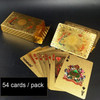 Creative Frosted Golden Dragon and Phoenix Back Texture Plastic From Vegas to Macau Playing Cards Texas Poker Novelty Collection Gift