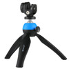 PULUZ Pocket Mini Tripod Mount with 360 Degree Ball Head & Phone Clamp for Smartphones(Blue)