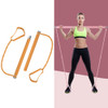Home Pilates Bar Fitness Sports Elastic Rope Multifunctional Yoga Equipment(Orange)
