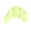 Finger Flexible Silicone Swimming Gloves (Middle Size)(Green)