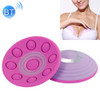 Bluetooth  Breast Massager with Anti-sagging And Remote Control, Style:APP Models(Purple)