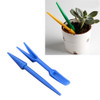 15 PCS 2 in 1 Home Gardening Transplanting Device Planters Dig Tool for Seedling Garden Nursery Trays, Random Color Delivery