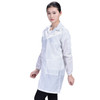 Electronic Factory Anti Static Blue Dust-free Clothing Stripe Dust-proof Clothing, Size:XXXXXL(White)