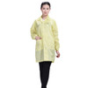 Electronic Factory Anti Static Blue Dust-free Clothing Stripe Dust-proof Clothing, Size:S(Yellow)