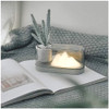 Mountain Color Desk Lamp Desktop Reading LED Night Light USB Rechargeable Bedside Lamp(Grey)