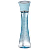 USB Car Transparent Magic Tower Small Waist Humidifier with Vanity Mirror & LED Light, Capacity: 250mL(Blue)