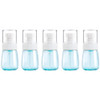 5 PCS Travel Plastic Bottles Leak Proof Portable Travel Accessories Small Bottles Containers, 30ml(Blue)