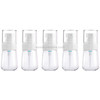 5 PCS Travel Plastic Bottles Leak Proof Portable Travel Accessories Small Bottles Containers, 30ml(Transparent)