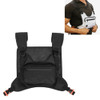 Multifunctional Outdoor Sports and Leisure Chest Bag Fitness Vest Bag(Black)