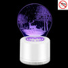 Creative 3D Mute USB Household Mosquito Killer LED Night Trap Lights, Style:Fawn(USB)