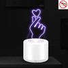 Creative 3D Mute USB Household Mosquito Killer LED Night Trap Lights, Style:For Love(USB)