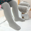 Autumn and Winter Children Pantyhose Brushed Thick Leggings, Size:M(Grey)