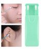 2 in 1 Ear Cleaning Cosmetic Silicone Buds Double-headed Recycling Cleaning Makeup Swabs Sticks(Green)