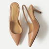 Woman Casual Party Shoes High Heels, Size:37(Dark Khaki 8CM)