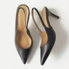 Woman Casual Party Shoes High Heels, Size:37(Black 6CM)
