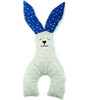 Cute Rabbit Plush Toy Baby Sleep Comfort Toy Children Gift(Angel White)