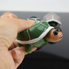 Telescopic Head Turtle Adult Decompression Funny Squeeze Vent Toy(Dark Green)