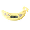 Creative Fruit Shape Time Manager Kitchen Mechanical Learning Timer Alarm Reminder(Banana)