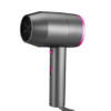 Household Negative Ion Hair Dryer Hotel Hot And Cold Air Hair Dryer Hammer Shape Hair Dryer, Product specifications: EU Plug(Space Gray)