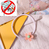 10 PCS  Flower Mosquito Repellent Bracelet Outdoor Travel Anti-mosquito Bracelet(Orange)