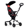 Baobaohao Folding Lightweight Four-wheel High-view Baby Stroller, Specification:V5-B Red