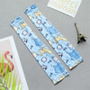 Childrens Summer Cool Sunscreen Ice Silk Printing Sleeves, Size:One Size(Zoo Blue)