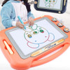 Children Color Graffiti Drawing Board Magnetic Writing Board, Style:Set 1(Orange)