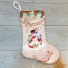 3 PCS Christmas Stockings Pendant Christmas Decoration Gift Bag, Specification: Type B Snowman