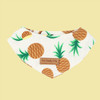 Small Cat And Dog General Small Fresh Style Fruit Scarf Pet Saliva Towel, Size:M(Pineapple)