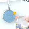 2 PCS Multifunction Mini Garlic Ginger Garlic Cutting Machine Vegetables Fruit Mixing Kitchen Gadgets, Capacity:180ml(Blue)