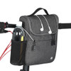 Rhinowalk Bicycle Front Bag Large Capacity Multi-function Handle Bag Folding Bike Electric Bicycle Bag(Dark Gray)