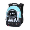 12-hole Breathable Transparent Go Out Portable Space Capsule Pet Carrier Backpack(Trend Letters)