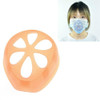 6 PCS Mask Anti-suffocation Anti-makeup Artifact Inner Support Does Not Stick To The Nose & Mouth Disposable Mask Inner Pad(Orange)