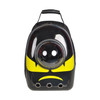 12-hole Breathable Transparent Go Out Portable Space Capsule Pet Carrier Backpack( Black Diamond)