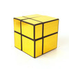 Mirror Second-order Entry-level Shaped Cube Speed Challenge Gift Intelligent Early Education Toy(Gold)