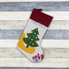 Christmas Socks Gift Bag Children Christmas Decoration Gift Socks Supplies Christmas Tree Pendant(Christmas Tree)